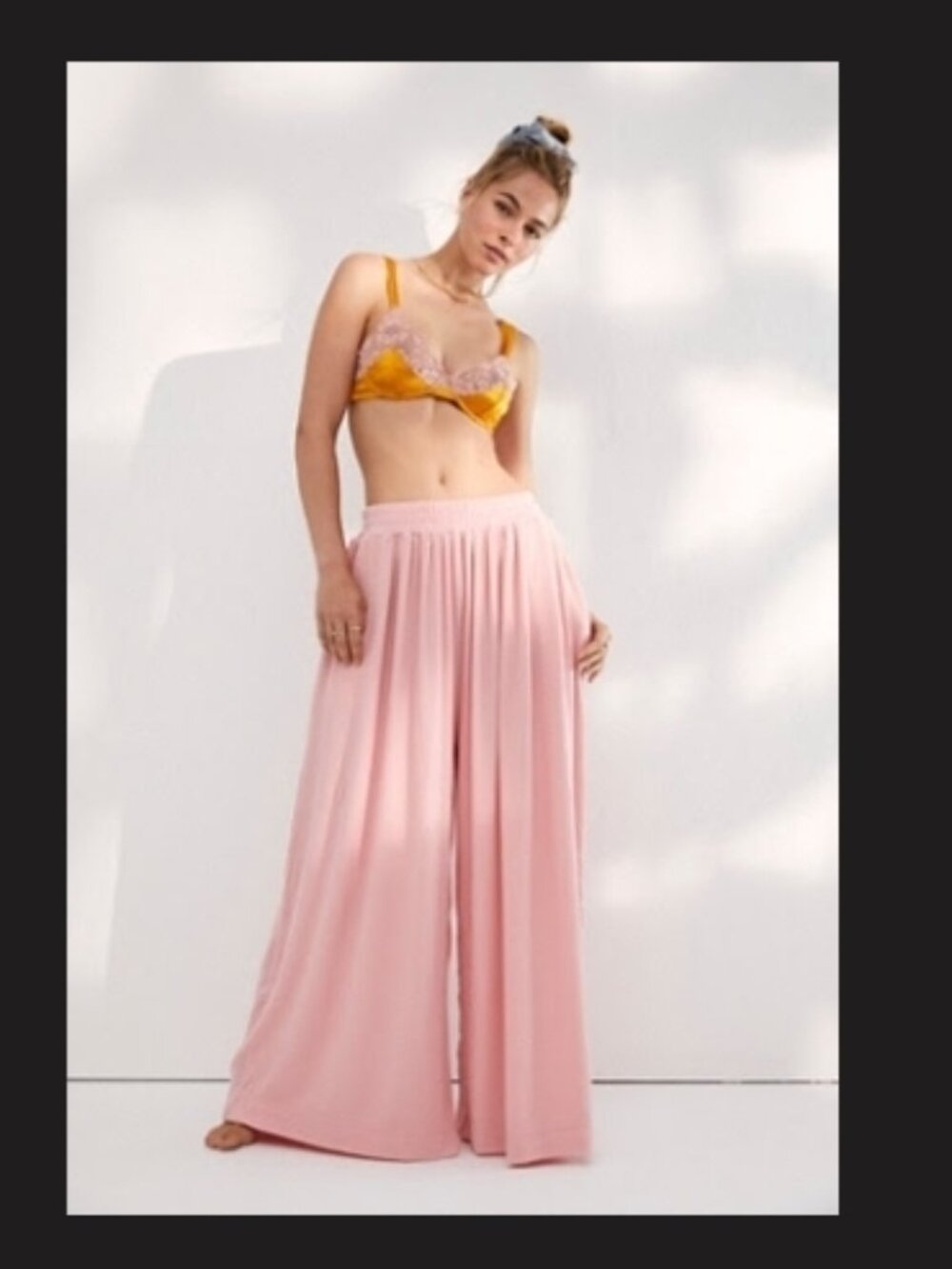 Free People Wide Leg Flowy Pants